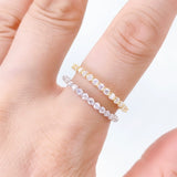 S925 Everlite 2mm Moissanite Eternity Ring