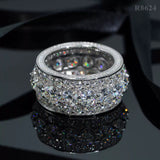 S925 Moissanite Band Ring