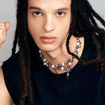 Pearl Torque Chain Necklace
