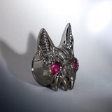 Plug en acier tungstène et zircon Bloody Bat (2 pièces)