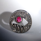 Wolframstahl Zirkon Infernal Vision Eye Ohr Tunnel (2 Stück)