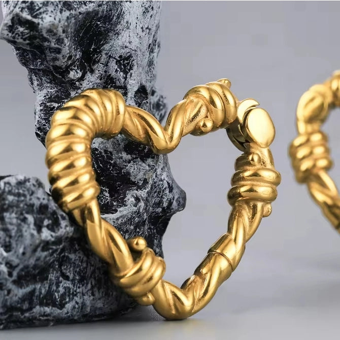 Venom Heart Ear Weights