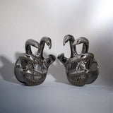 Hell Claw Tungsten Steel Ear Gauge Tunnel(2Pcs)