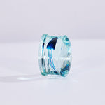 Abyssal Bloom｜Blue Sea bloom Plug (2Pcs) - AKAK BODYJEWELRY - ear - tunnel
