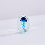 Abyssal Bloom｜Blue Sea bloom Plug (2Pcs) - AKAK BODYJEWELRY - ear - tunnel
