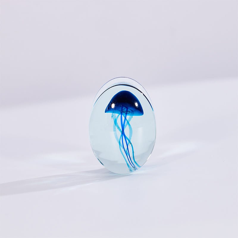 Abyssal Bloom｜Blue Sea bloom Plug (2Pcs) - AKAK BODYJEWELRY - ear - tunnel