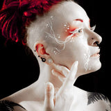 Abyssal Bloom｜Clear Sea bloom Plug (2Pcs) - AKAK BODYJEWELRY - ear - tunnel