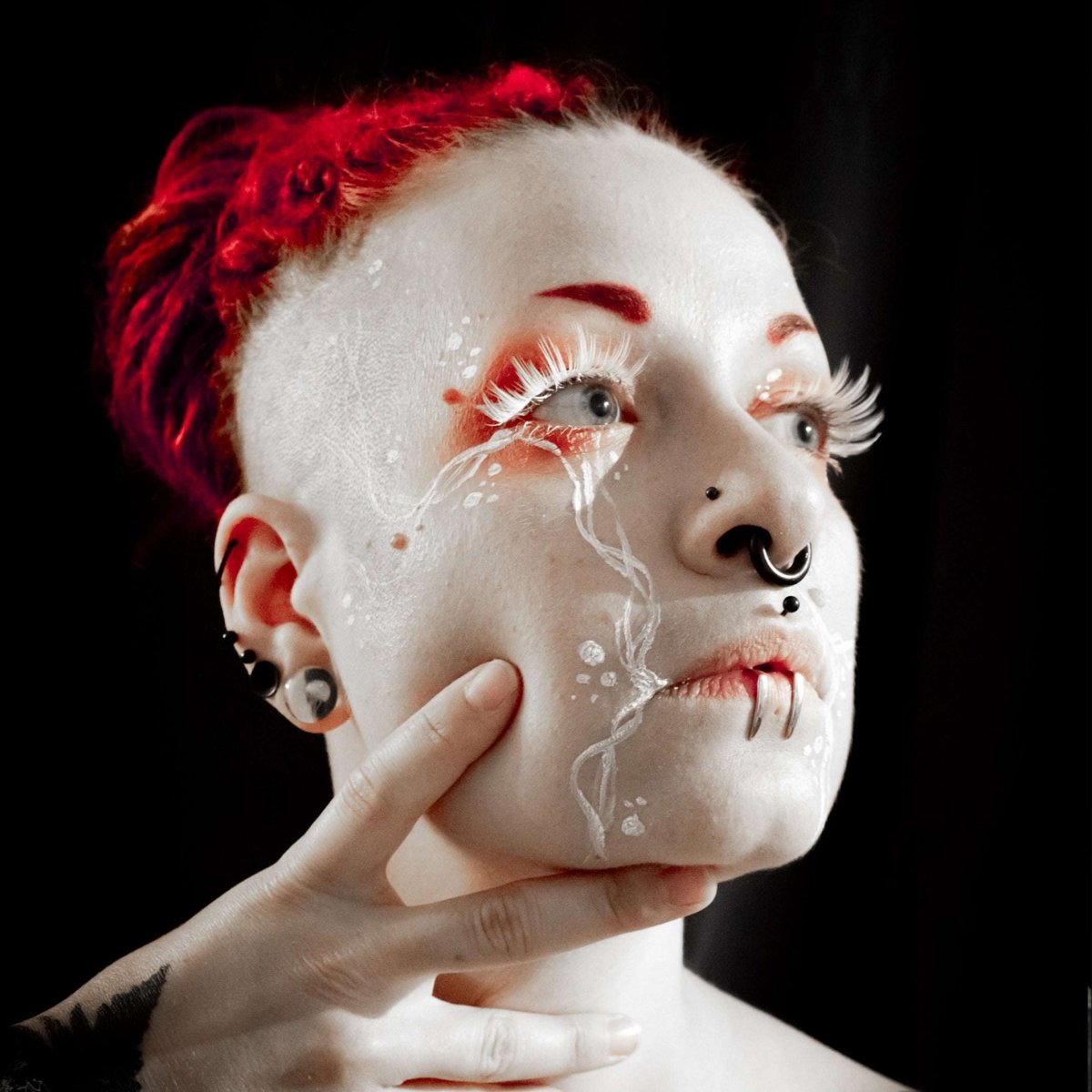Abyssal Bloom｜Clear Sea bloom Plug (2Pcs) - AKAK BODYJEWELRY - ear - tunnel