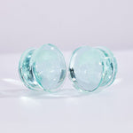 Abyssal Bloom｜Clear Sea bloom Plug (2Pcs) - AKAK BODYJEWELRY - ear - tunnel