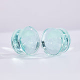 Abyssal Bloom｜Clear Sea bloom Plug (2Pcs) - AKAK BODYJEWELRY - ear - tunnel
