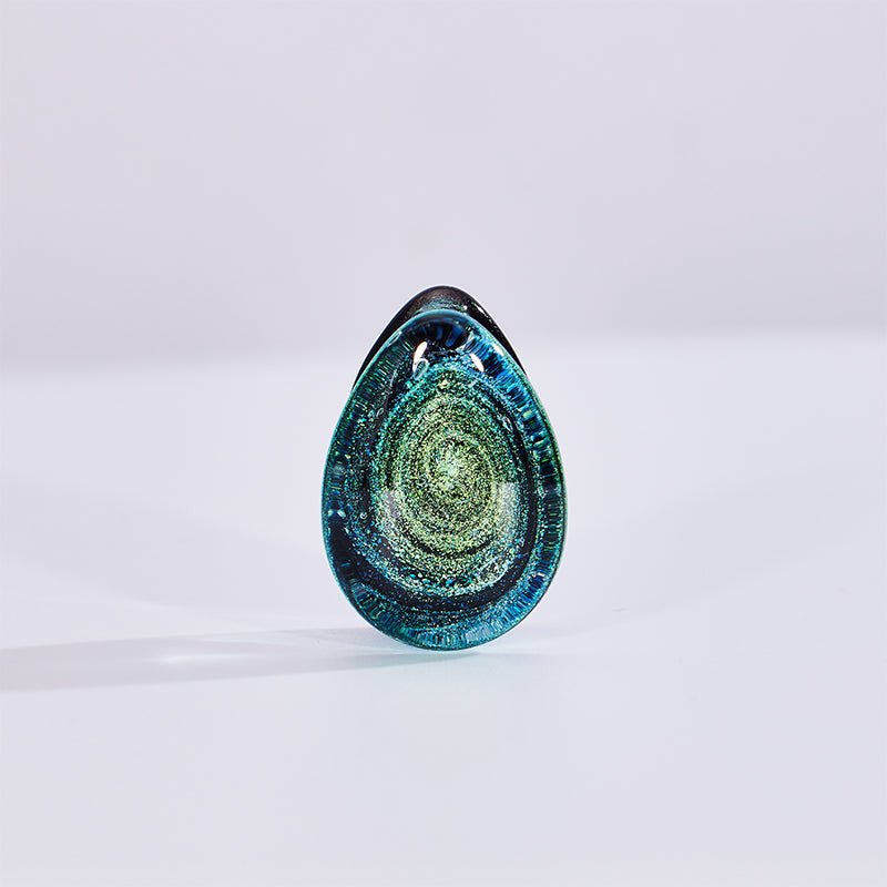 Abyssal Bloom｜Cosmic Spiral Plug (2Pcs) - AKAK BODYJEWELRY - ear - tunnel