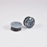 Abyssal Bloom｜Phantom Veil Plug (2Pcs) - AKAK BODYJEWELRY - ear - tunnel