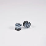 Abyssal Bloom｜Phantom Veil Plug (2Pcs) - AKAK BODYJEWELRY - ear - tunnel
