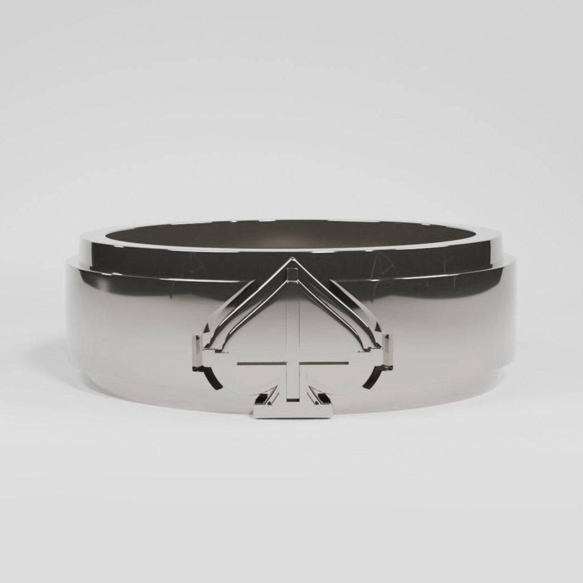 Ace of Spades Chunky Ring - AKAK BODYJEWELRY - ear - tunnel