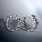 AK104251 Two Pairs Tunnel and Free Gift - AKAK BODYJEWELRY - ear - tunnel