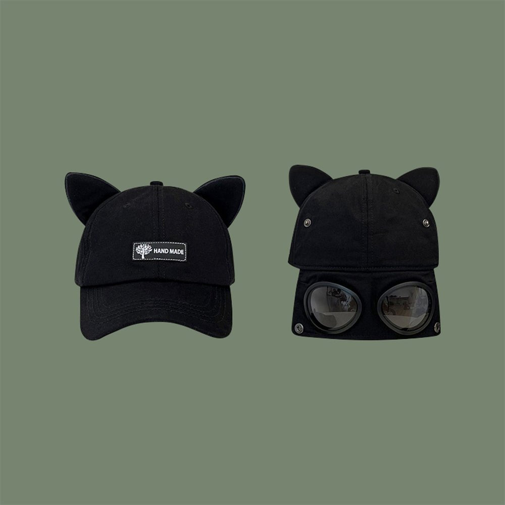 AKAK Feline Aviator Street Cap - AKAK BODYJEWELRY - ear - tunnel