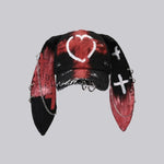 AKAK Gothic Heart Punk Ear Flap Hat - AKAK BODYJEWELRY