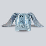 AKAK Music Bunny Denim Hat - AKAK BODYJEWELRY - ear - tunnel