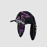 Purple Star Punk Bunny Ear Hat-AKAK BODYJEWELRY Hat