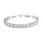 Big Multicolor Zircon Tennis Bracelet - AKAK BODYJEWELRY - ear - tunnel