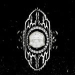 Castle Ghost Pearl Skull Ring - AKAK BODYJEWELRY - ear - tunnel