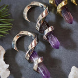 Amethyst helix Ear Weight 2Pcs