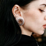 8K White Gold King of the Desert l Ear Gauge Tunnels (2Pcs)