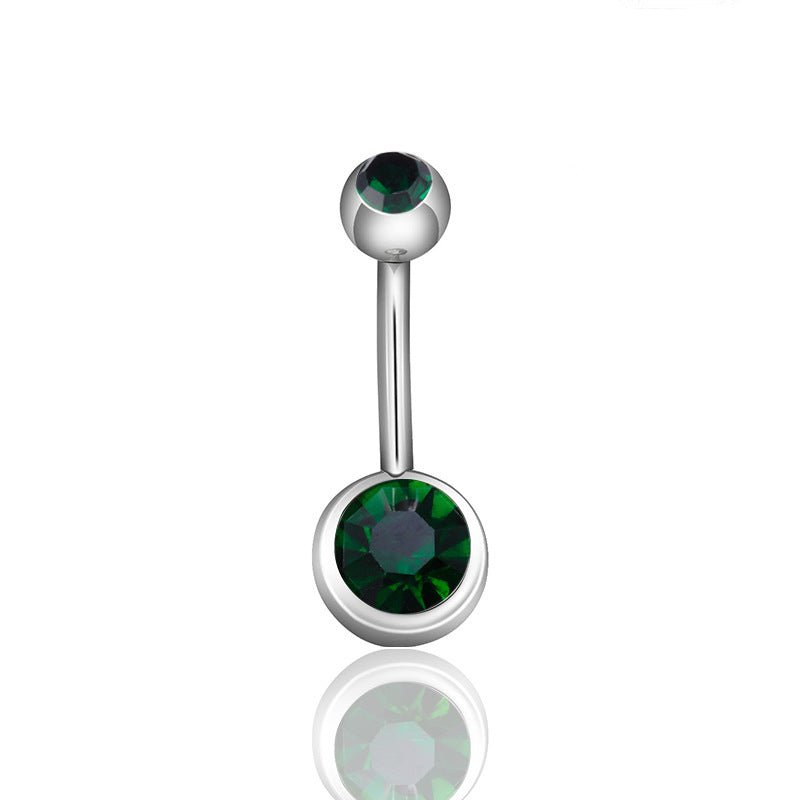 Czech Crystal Brow Barbell 1pc - AKAK BODYJEWELRY - ear - tunnel