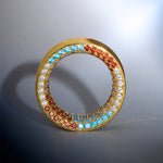 Free Will Zircon S925 Silver Tunnel (2Pcs) - AKAK BODYJEWELRY - ear - tunnel