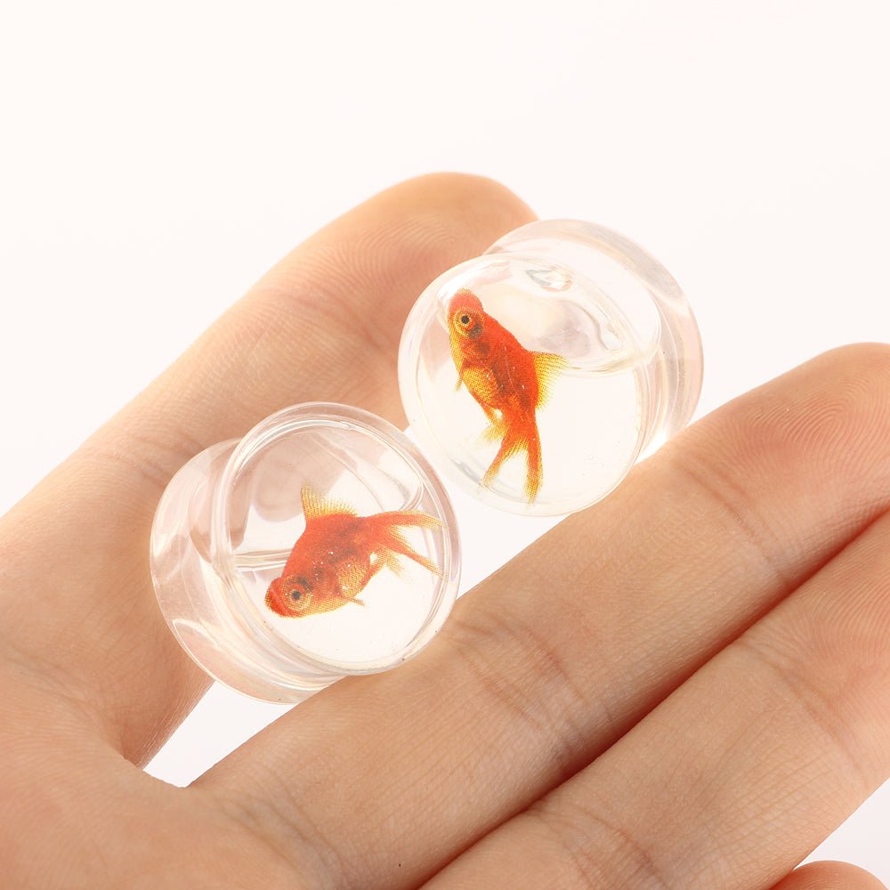 Freedom's Wave Acrylic Plug(2pc) - AKAK BODYJEWELRY - ear - tunnel