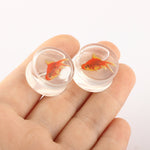 Freedom's Wave Acrylic Plug(2pc) - AKAK BODYJEWELRY - ear - tunnel