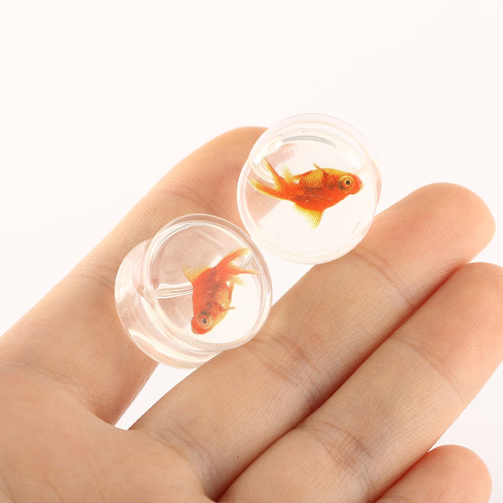 Freedom's Wave Acrylic Plug(2pc) - AKAK BODYJEWELRY - ear - tunnel