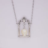 Ghostly Grace S925 Silver Necklace - AKAK BODYJEWELRY - ear - tunnel