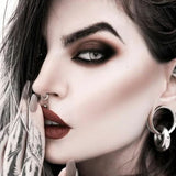 Double Flare Threaded Ear Stainless steel Ear Gauge Tunnels 2Pcs