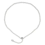 Pearl Torque Chain Necklace - AKAK BODYJEWELRY - ear - tunnel