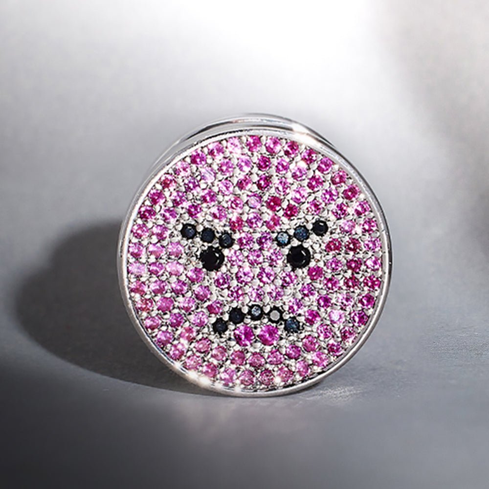 S925 Silver Fury Elf Zircon Ear Plug（2pcs） - AKAK BODYJEWELRY - ear - tunnel
