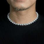 S925 Silver Moissanite Love Chain - AKAK BODYJEWELRY - ear - tunnel