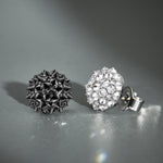 S925 Silver Reverse - Set Moissanite Stud Earrings - AKAK BODYJEWELRY - ear - tunnel