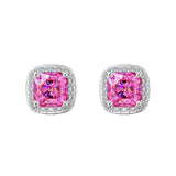 S925 Silver Sugar Cube Earrings Jewelry for Women Men - AKAK BODYJEWELRY - ear - tunnel