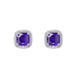 S925 Silver Sugar Cube Earrings Jewelry for Women Men - AKAK BODYJEWELRY - ear - tunnel