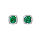 S925 Silver Sugar Cube Earrings Jewelry for Women Men - AKAK BODYJEWELRY - ear - tunnel