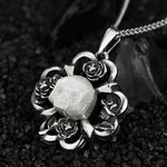 Shadow Specter Pearl Skull Necklace - AKAK BODYJEWELRY - ear - tunnel