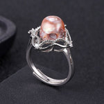 Skull Blossom S925 Silver Ring - AKAK BODYJEWELRY - ear - tunnel