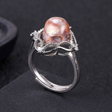 Skull Blossom S925 Silver Ring - AKAK BODYJEWELRY - ear - tunnel