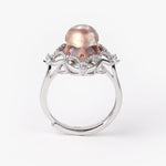 Skull Blossom S925 Silver Ring - AKAK BODYJEWELRY - ear - tunnel