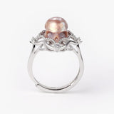 Skull Blossom S925 Silver Ring - AKAK BODYJEWELRY - ear - tunnel