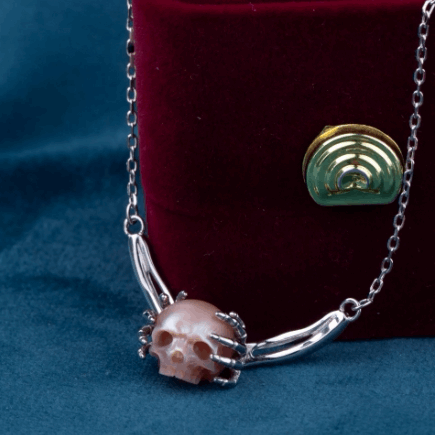 Soul Clutch S925 Silver Neacklace - AKAK BODYJEWELRY - ear - tunnel