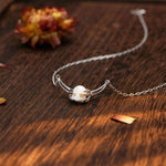 Soul Clutch S925 Silver Neacklace - AKAK BODYJEWELRY - ear - tunnel