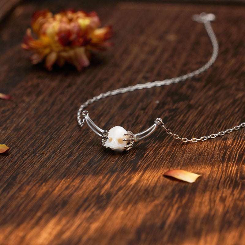 Soul Clutch S925 Silver Neacklace - AKAK BODYJEWELRY - ear - tunnel