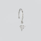 Stellar Quad Lip Cuff S925 - AKAK BODYJEWELRY - ear - tunnel